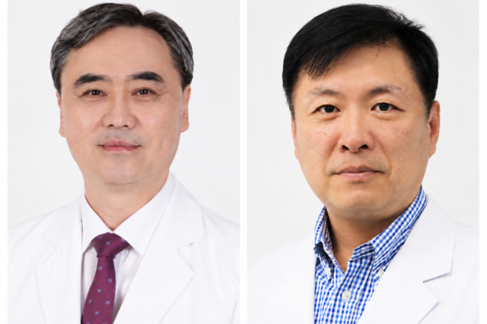 연임에 도전하는 양동헌 경북대병원  병원장(좌), 전영훈 경북대병원 진료부원장(우)