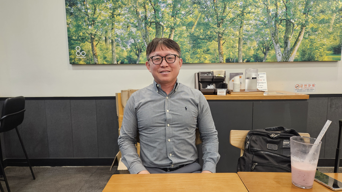지난 12일 오후 김창훈 국가인공지능전략위원회 보안 특별위원회 분과위원(대구대 교수)이 영남일보와 인터뷰 중이다. 정지윤기자
