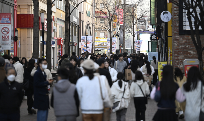 중국 외식 브랜드가 국내 시장에 확산하자 지역 소상공인들은 우려를 나타내고 있다. 사진은 대구 대표 상권인 동성로 풍경. 영남일보 DB
