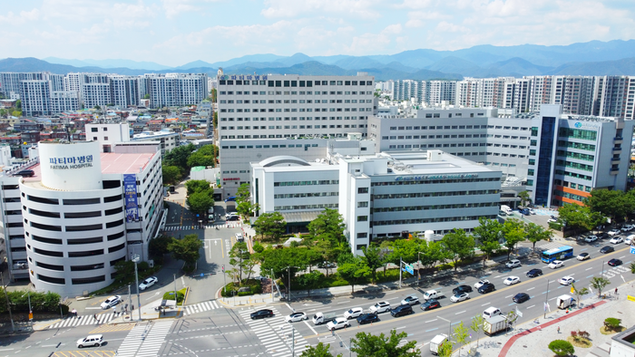 대구파티마병원 전경.