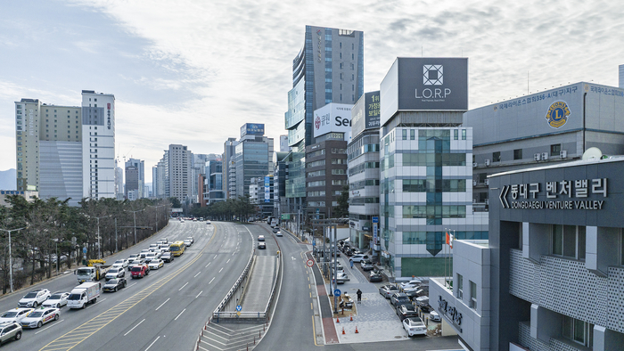 동대구벤처밸리 전경. 수도권 투자 쏠림을 완화하기 위해 조성된 지역 펀드 자금이 오히려 수도권 기업으로 역류한 것으로 나타났다. 영남일보 DB