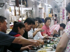 [이춘호기자의 푸드 블로그] 지역 전통시장 숨은 먹거리 칠성시장 보리밥집 (1)