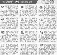 [12운성으로 본 오늘의 운세] 27일 丁未日 (양날) (오늘의 띠별 운세) (생년월일운세)