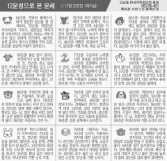 [12운성으로 본 오늘의 운세] 17일 己亥日 (돼지날) (오늘의 띠별 운세) (생년월일 운세)