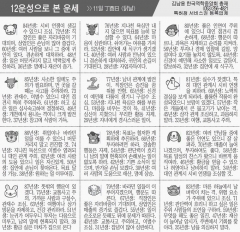 [12운성으로 본 오늘의 운세] 11일 丁酉日 (닭날) (오늘의 띠별 운세) (생년월일운세)