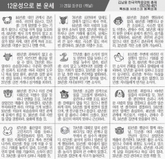 [12운성으로 본 오늘의 운세] 25일 壬子日 (쥐날) (오늘의 띠별 운세) (생년월일운세)