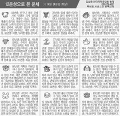 [12운성으로 본 오늘의 운세] 14일  庚子日(쥐날) (오늘의 띠별 운세) (생년월일운세)