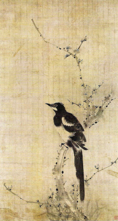 [김남희의 그림 에세이] 조속, '고매서작(古梅瑞鵲)'