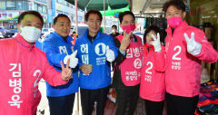 포항 남·울릉 첫 주말유세 '오천대전'…초반 주도권 쟁탈전 '치열'