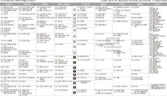 10월15일 TV 편성표
