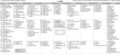 10월16일 TV 편성표