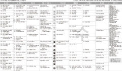 4월21일(수) TV 편성표