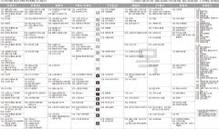 6월10일(목) TV 편성표