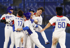 [속보] 한국 야구, 도미니카공화국에 4-3 역전승