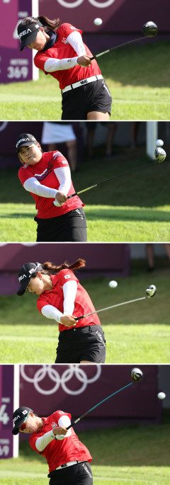한국 여자 골프 대표팀 메달 획득 '빨간불'