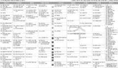 10월20일(수) TV 편성표