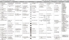 10월21일(목) TV 편성표