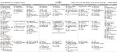 12월25일(토) TV 편성표