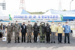 한울 원자력본부, 2022년 유관기관 통합 테러 대비 훈련 실시