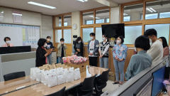 '전교생 52명과 교직원 11명' 구미시 구운초 특별한 스승의날 행사