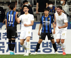 대구FC, ACL 이후 리그 4경기 연속 무패…인천과 2-2 무승부