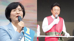 임미애 '친환경 미래산업 통한 지속가능한 경북' VS 이철우 '통합공항·특화산단 통한 기회의 땅 경북'