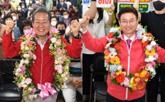 [속보] 대구시장 홍준표, 경북도지사 이철우 당선 확실