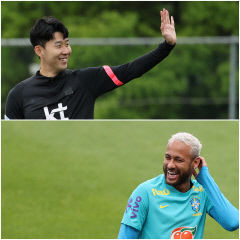 손흥민 vs 네이마르 2일 상암서 격돌…'창과 창'의 대결