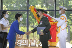 해병대 1사단, 환경의날 대통령 표창받아…환경보존 공로