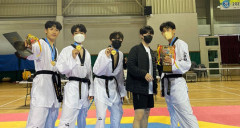 포항시체육회 태권도팀, 전국태권도대회 3인조 지명전 우승