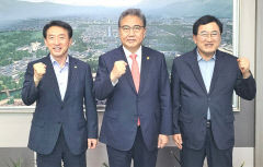 주낙영 시장, 박진 외교부 장관 만나 '2025 APEC 정상회의' 경주 유치 홍보