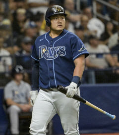 탬파베이 최지만, MLB 올스타 중간투표서 AL 1루수 9위