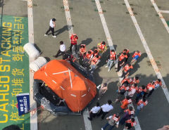 '대형 여객선 화재' 가정 동해안서 대규모 훈련…포항해경, 민관 수난대비 기본훈련