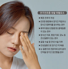 [전문의에게 듣는다] 안구건조증, 화끈거리고 뻑뻑한 눈…폐경기 또 하나의 적