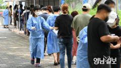경북도 오후 4시 기준 코로나19 신규 확진자 2천711명