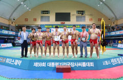 문경새재씨름단, '제59회 대통령기전국장사씨름대회' 정상 등극
