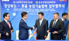 경북도, 러시아 대안 시장 개척 나섰다…몽골에서 수출 상담회
