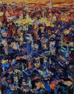 '드러머 화가' 김도엽 초대전 'CITY NIGHT'展