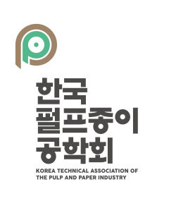 한국펄프종이공학회, 신규 심볼마크 발표...펄프와 페이퍼 'P'에서 모티브, 그린·브라운색 사용