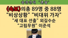 [송국건의 혼술] 이준석 복귀 길 끊은 의원총회 현장: “비상상황” 규정한 이유는?
