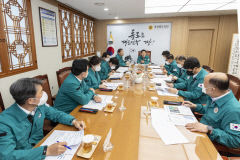 경북도의회 의장단, 태풍 '힌남노' 대응 비상연석회의 개최···도민의 재산과 인명피해 최소화에 집중