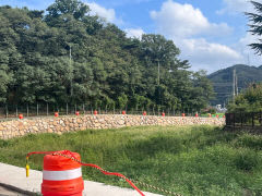 팔공산 일부 지역 토사유실·하천범람 우려