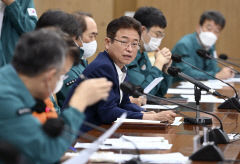 경북도청 공무원들, 추석 연휴도 반납하고 태풍 피해 복구 구슬땀