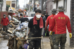 이준석, 포항서 비공개 수해 복구 봉사활동(종합)