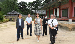 주한 네덜란드 대사·참사관 일행 영주 소수서원 등 방문