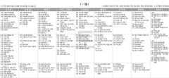 9월17일(토) TV 편성표