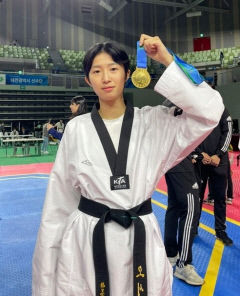 [전국체전] 대구 태권도 자존심 지켰다…오서린, 여고부 -49㎏급 '2연패'