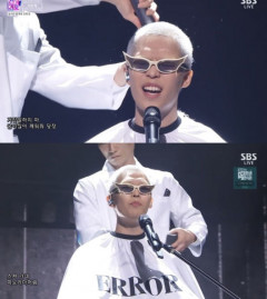 이찬혁, 첫 솔로 데뷔 무대 중 삭발 퍼포먼스…‘이렇게 죽을 순 없어’