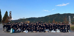 함창중, 경천섬에서 사제동행 플로깅으로 쓰레기 줍기 실천