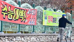 [포토뉴스] 수능 열하루 앞두고 내걸린 응원 현수막